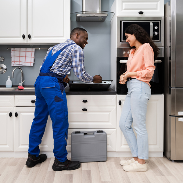 what kind of warranty do you offer on your cooktop repair services in Sandia